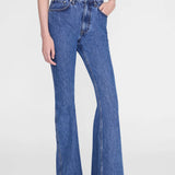 Anine Bing Wyatt Jean in Freshwater Blue - detail view