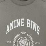 Anine Bing Jaylin Tee Collegiate in Washed Sage