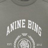 Anine Bing Jaylin Tee Collegiate in Washed Sage