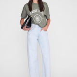 Anine Bing Jaylin Tee Collegiate in Washed Sage