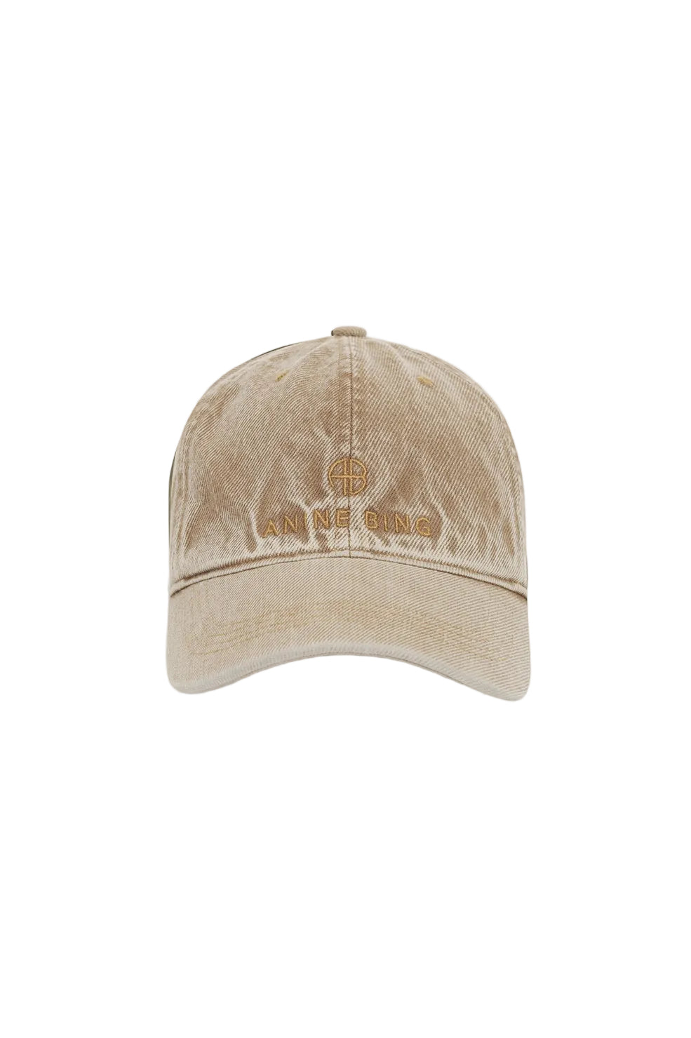 Anine Bing Jeremy Baseball Cap in Butter Yellow