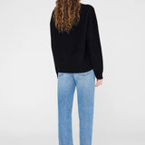 Anine Bing Lee Crew Sweater in Black