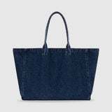 Anine Bing Leo Denim Tote in Ink Blue
