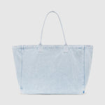 Anine Bing Leo Denim Tote in Lucid Blue