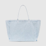 Anine Bing Leo Denim Tote in Lucid Blue