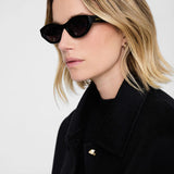 Anine Bing Nice Sunglasses in Black