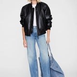 Anine Bing Nicks Bucket Hat in Shadow Blue