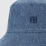 Anine Bing Nicks Bucket Hat in Shadow Blue