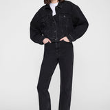 Anine Bing Quincy Jacket in Vintage Black