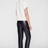 Anine Bing Shelley Tee I See You I Love You in Washed Cream - styled look