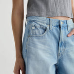 AG Jeans Hattie Short in Mondrian - styled look
