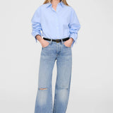 Anine Bing Esse Shirt in Blue