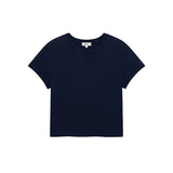Agolde Adine Shrunken Tee in Storm