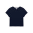 Agolde Adine Shrunken Tee in Storm