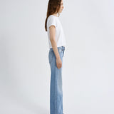 Agolde Adine Shrunken Tee in White - styled look