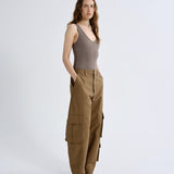 Agolde Ambika Utility Pant in Toffee