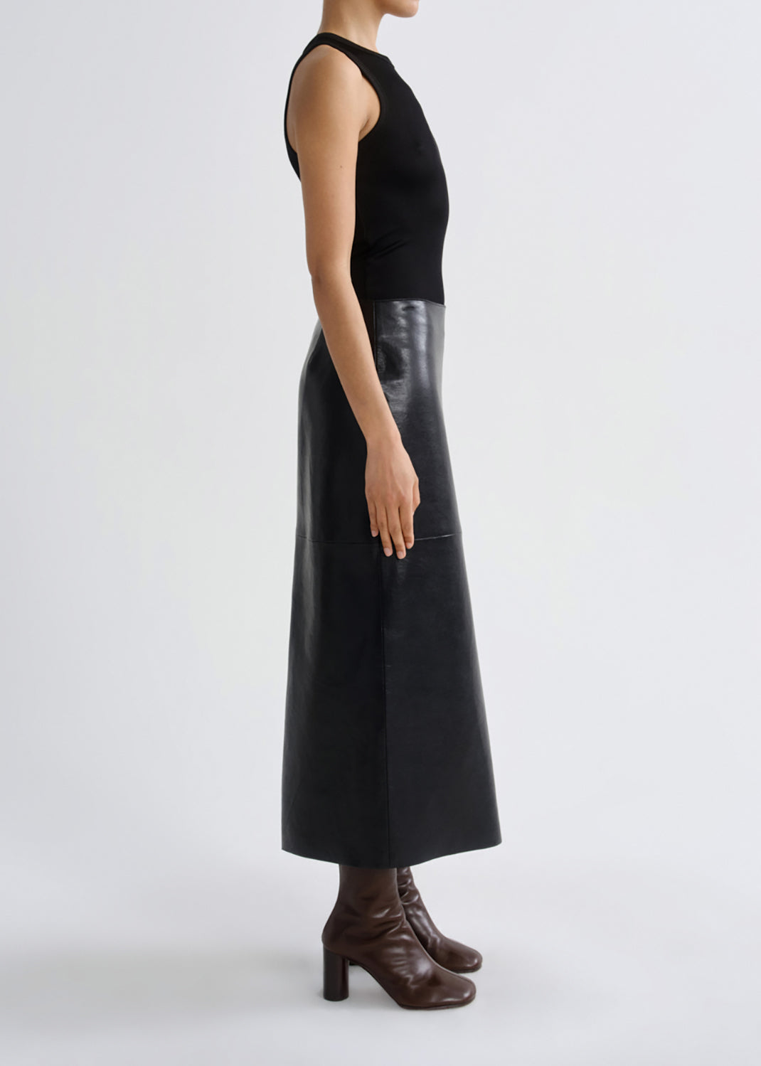 Agolde Hikson Skirt in Detox - detail view