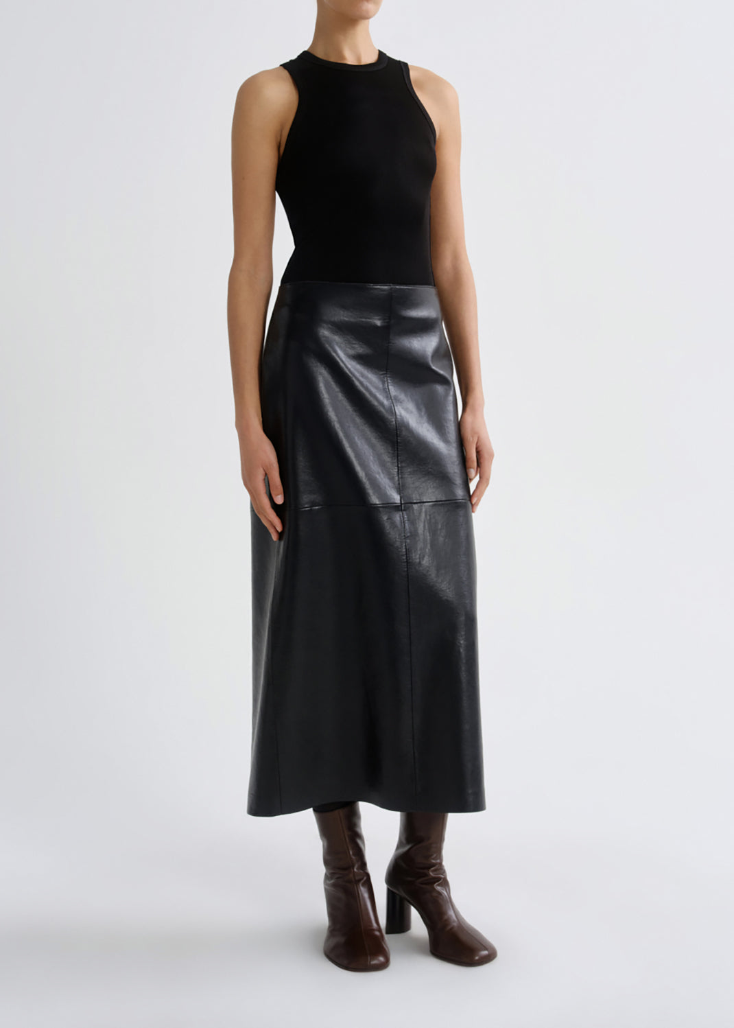 Agolde Hikson Skirt in Detox - styled look