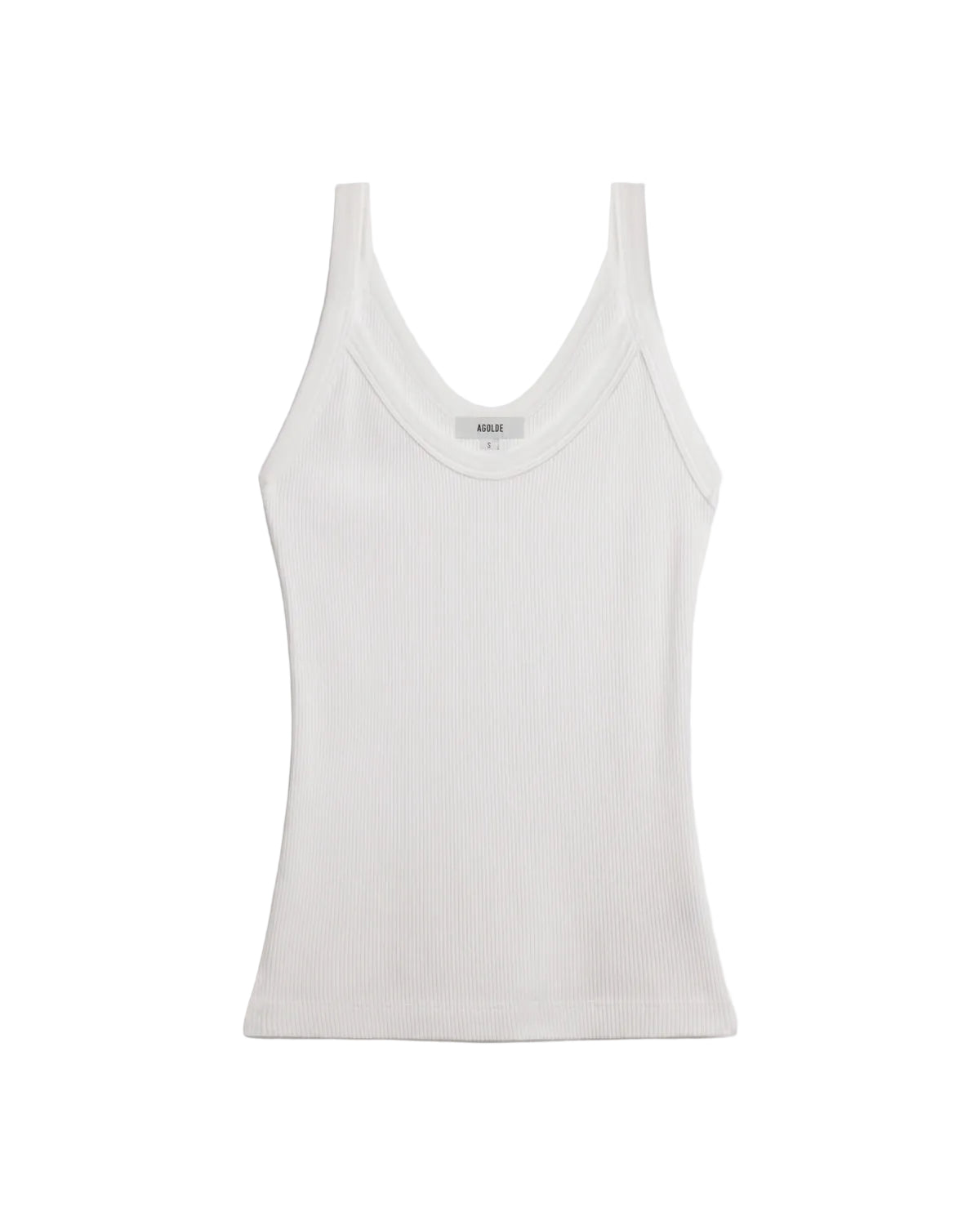 Agolde Jordan Tank in White