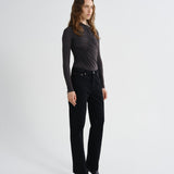 Agolde Lana HR Vintage Straight Stretch in Divert