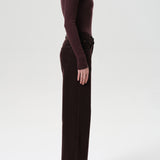 Agolde Low Curve in Sloe Berry