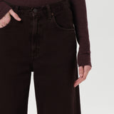 Agolde Low Curve in Sloe Berry