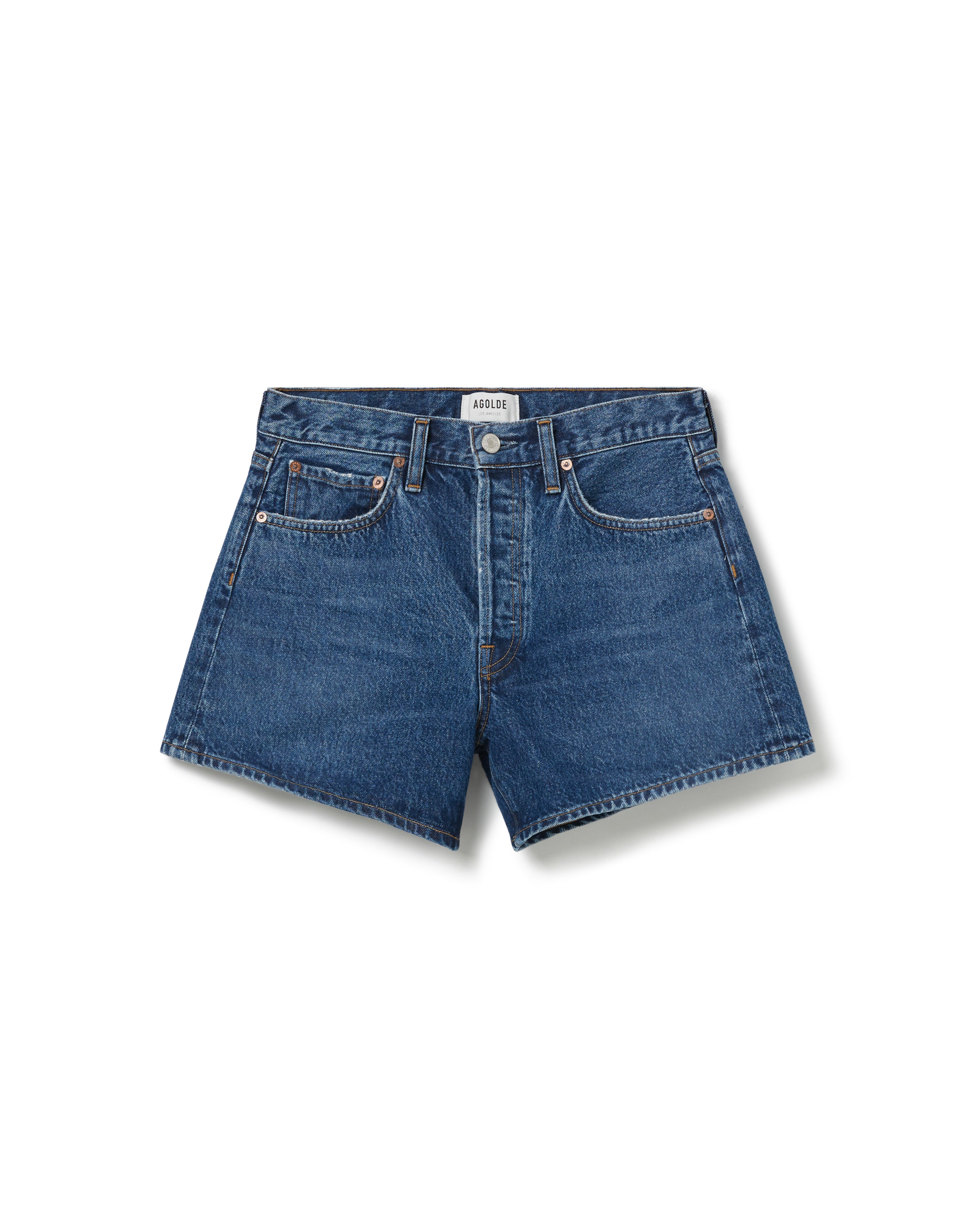 Agolde Parker Long Short in Enamour