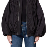 Agolde Raffi Bomber Jacket in Black