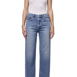 Agolde Ren 32 High Rise Wide Leg in Measure