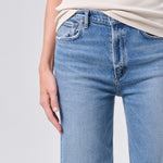 Agolde Ren 32 High Rise Wide Leg in Measure