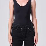 Agolde Tora Bodysuit in Black