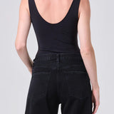 Agolde Tora Bodysuit in Black