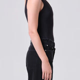 Agolde Tora Bodysuit in Black