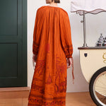 Alemais Boathouse Shirtdress in Orange - styled look