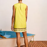 Alemais Bridgette Mini Dress in Citrus - styled look