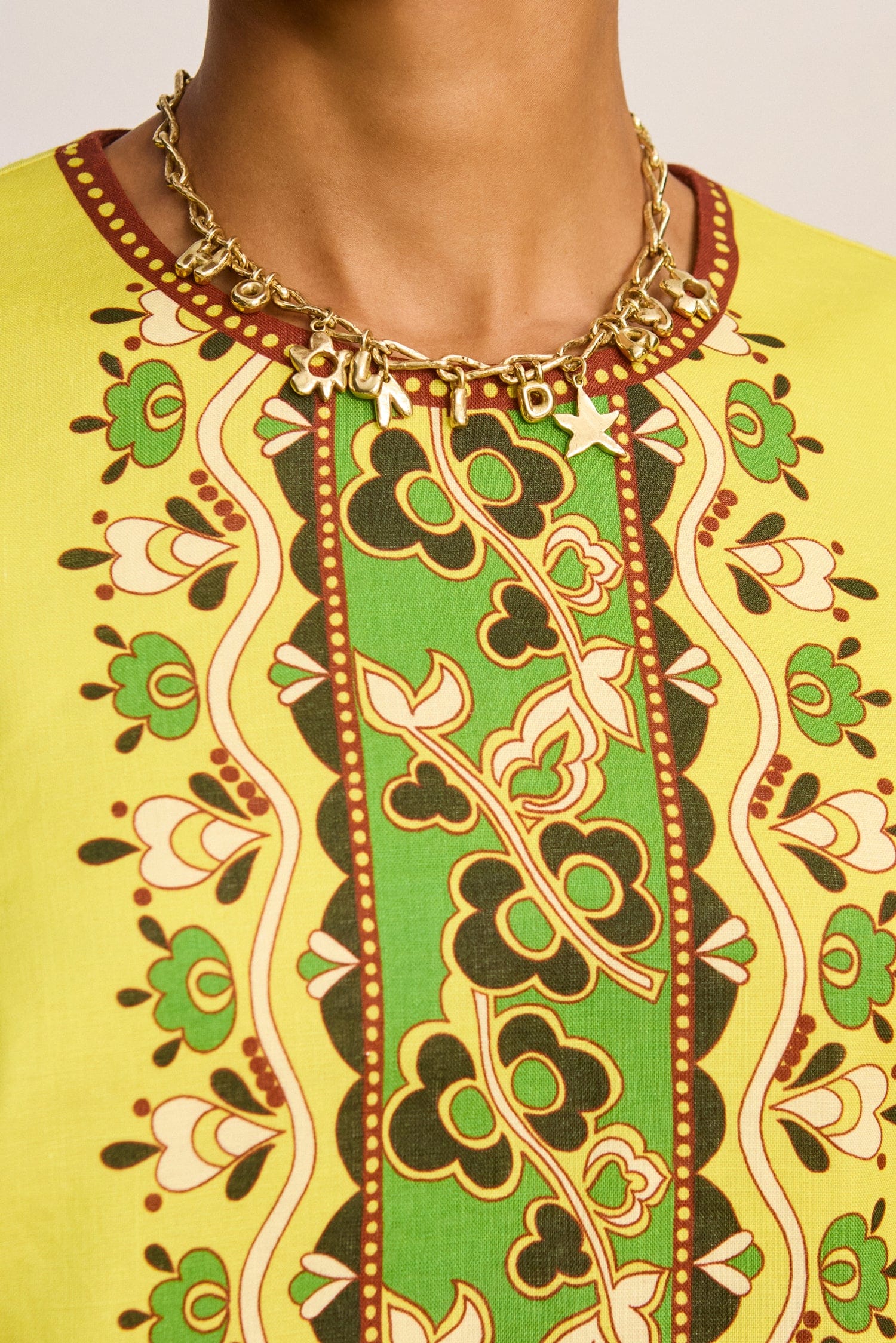Alemais Bridgette Mini Dress in Citrus - outfit inspiration