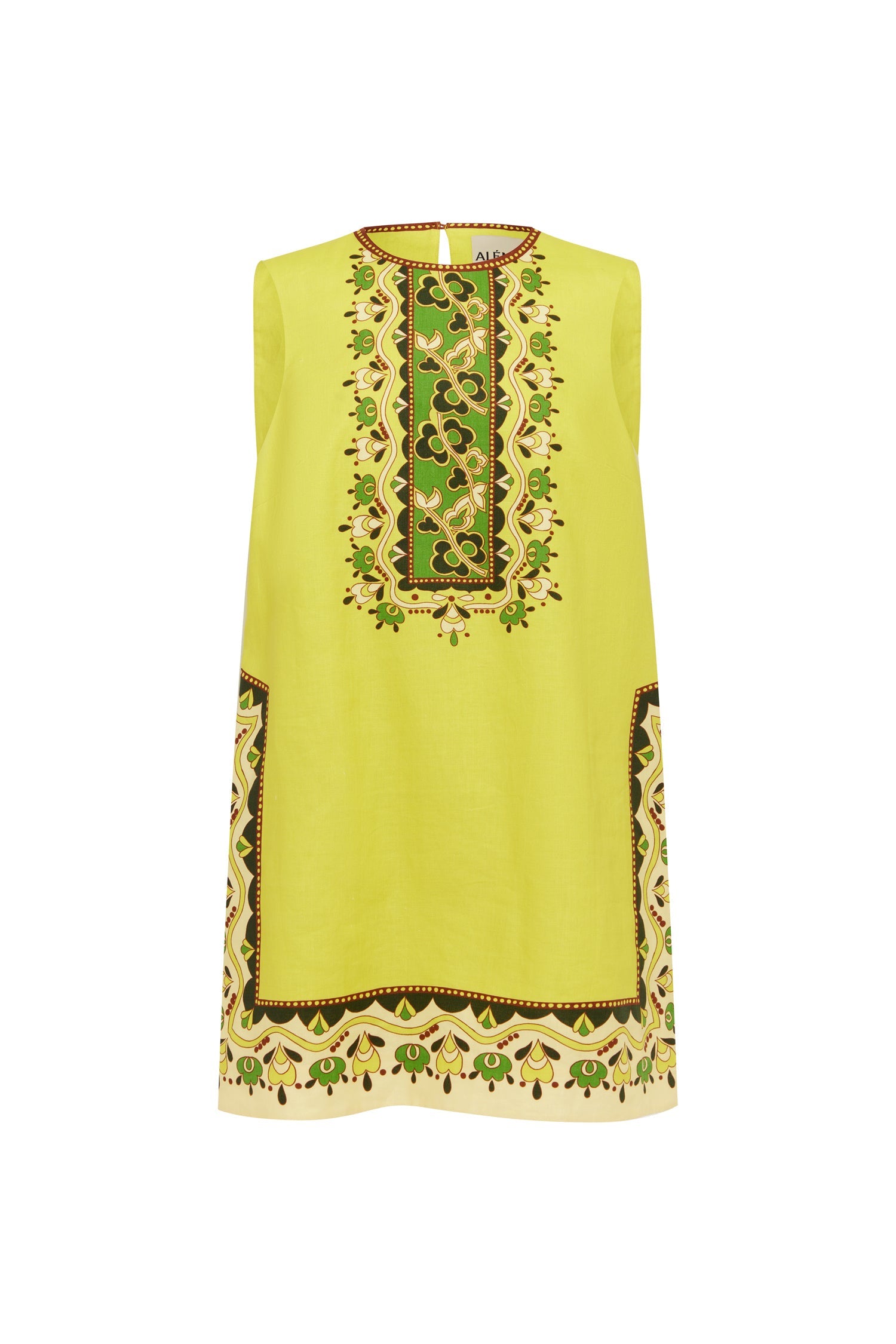 Alemais Bridgette Mini Dress in Citrus