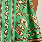 Alemais Fish Sticks Mini Dress in Green - outfit inspiration