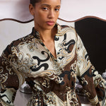 Alemais Otis Shirtdress in Chocolate - outfit inspiration