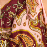 Alemais Porter Midi Dress in Burgundy - outfit inspiration