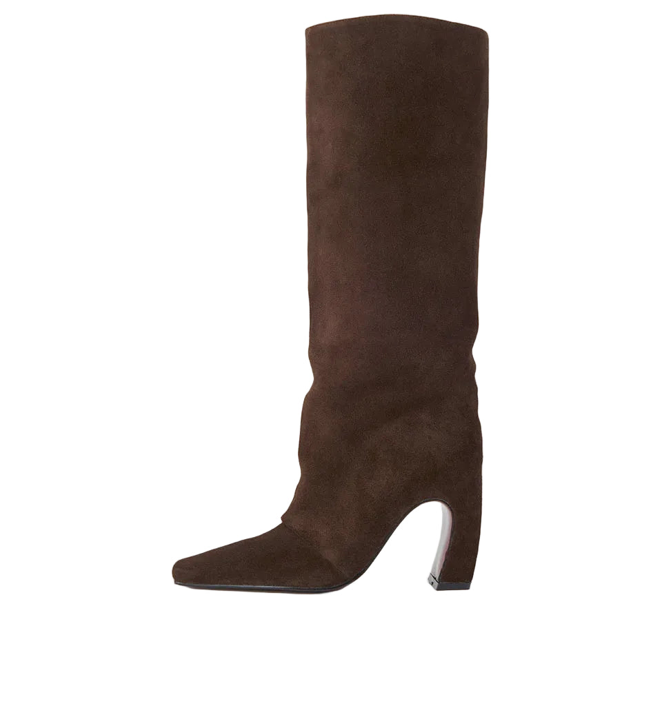 Alias Mae Nola Boot in Chocolate Suede