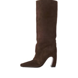 Alias Mae Nola Boot in Chocolate Suede