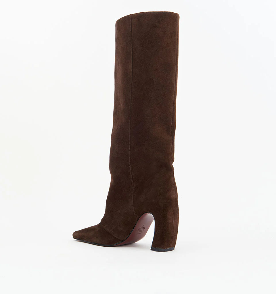 Alias Mae Nola Boot in Chocolate Suede