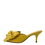 Alias Mae Sybil Heel in Citrus Oily Crinkle Leather
