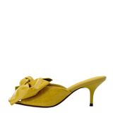 Alias Mae Sybil Heel in Citrus Oily Crinkle Leather