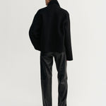 Almada Cadie Coat in Black - side view