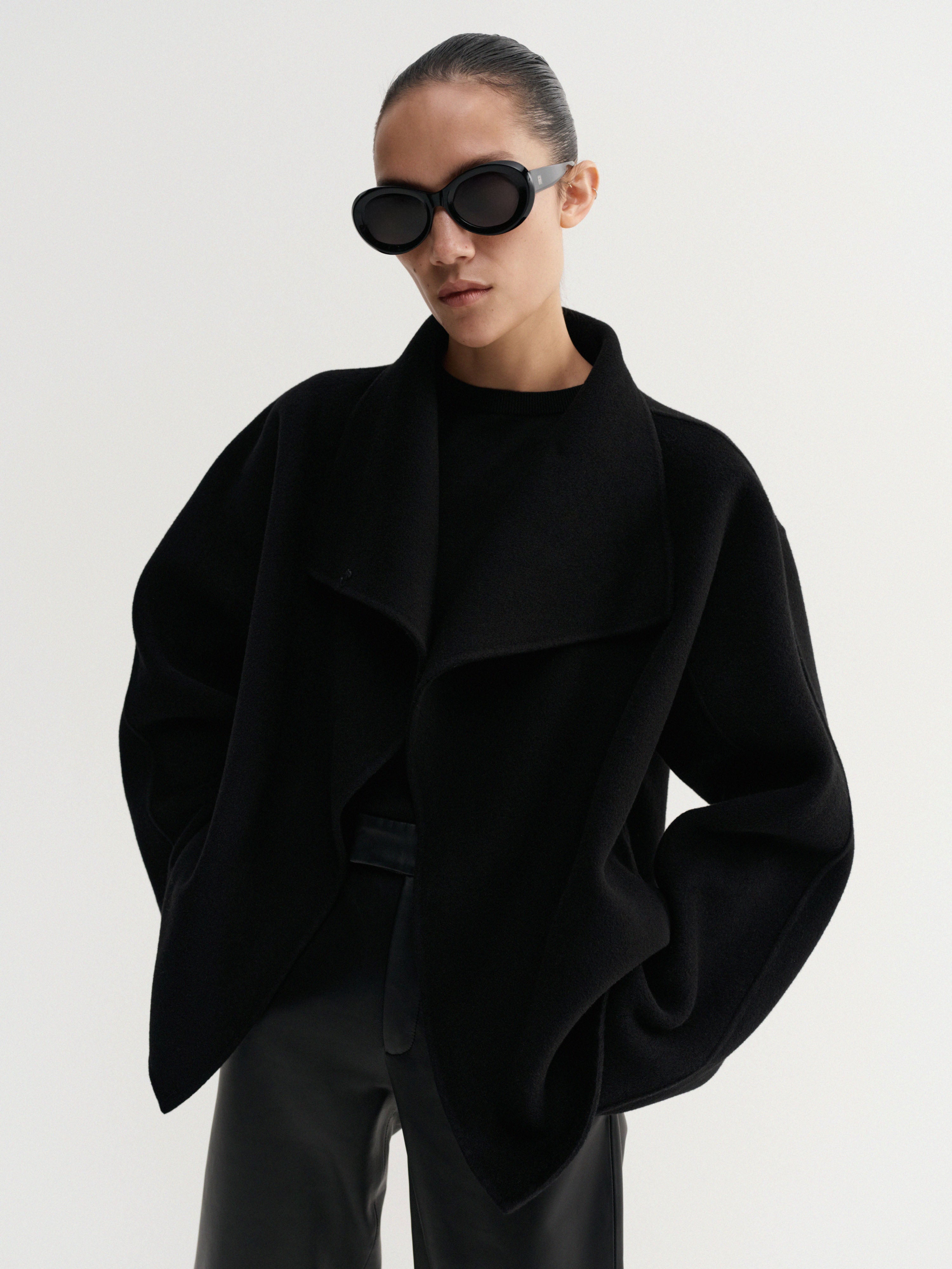 Almada Cadie Coat in Black - outfit inspiration
