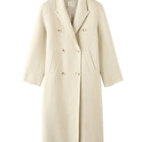 Almada Deja Double Coat in Vanilla