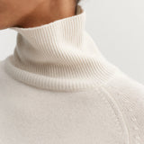 Almada Gigi Turtleneck in Cream
