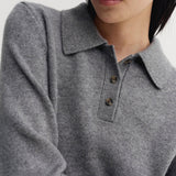 Almada Gine Sweater in Grey - detail view
